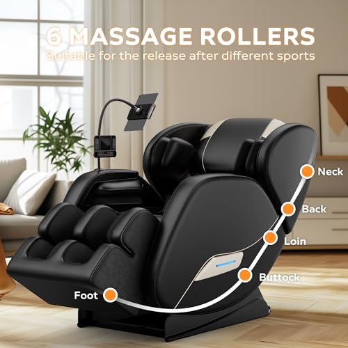 Zero Gravity SL-Track Shiatsu Massage Recliner Chair with Body Scan J477