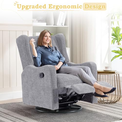 Swivel Rocking Recliner Chair P497