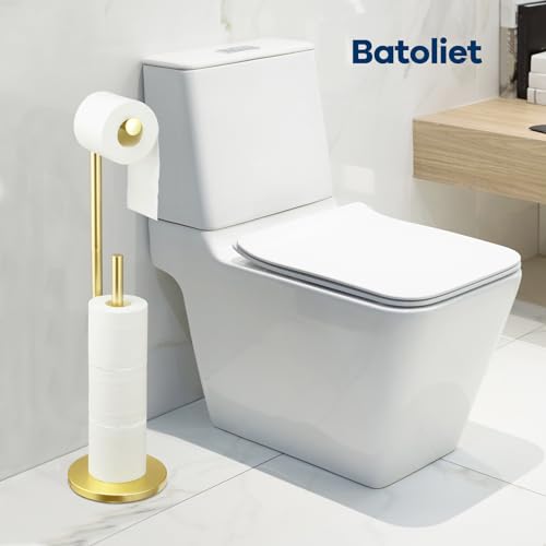 Toilet Paper Holder Stand with Storage F38587